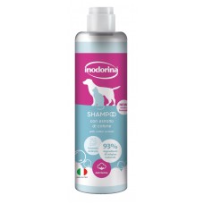 Inodorina Shampoo with Cotton Extract - нежен подхранващ шампоан за кучета и котки, обогатен с екстракт от памук, 250 мл - 24.5.8 Inodorina Shampoo with Cotton Extract - нежен подхранващ шампоан за кучета и котки, обогатен с екстракт от памук, 250 мл - 24.5.8